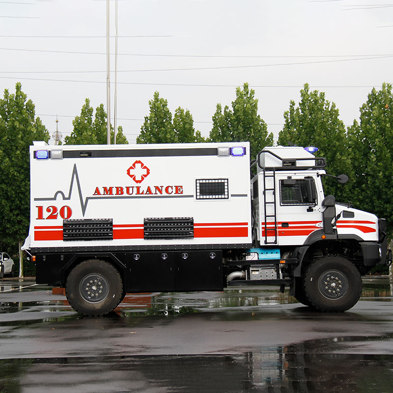 Ambulancia todoterreno sin TC