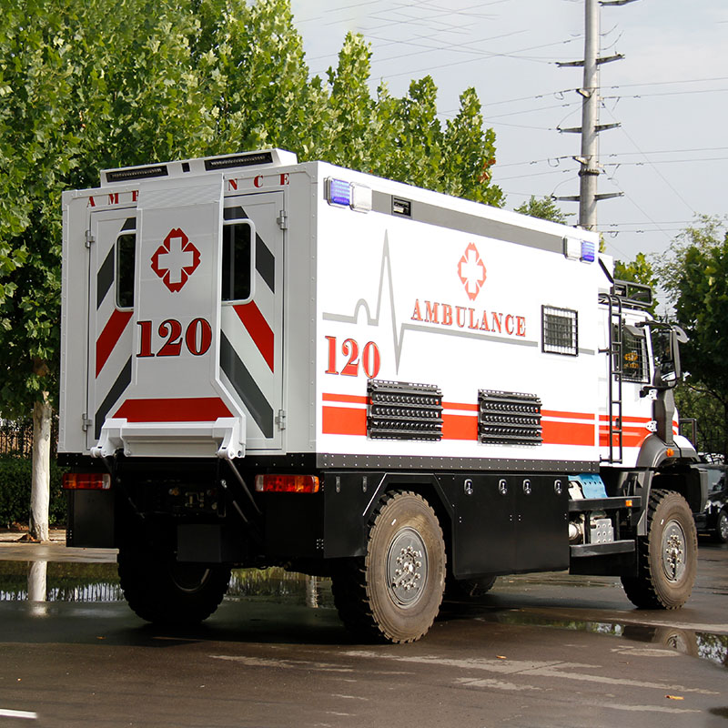 Ambulancia todoterreno sin TC