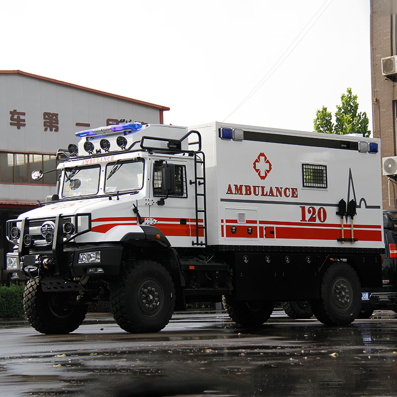 Ambulancia todoterreno sin TC